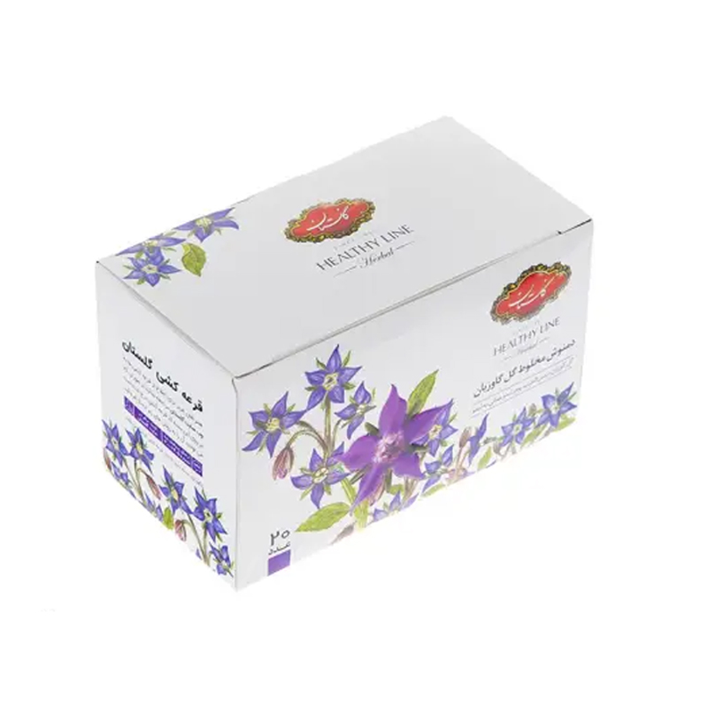 دمنوش گیاهی گل گاو زبان 20 عددی گلستان