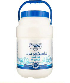 ماست ویتامین دی دبه پرچرب 2200گرمی پگاه