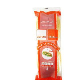نان هات داگ 280گرمی سه نان