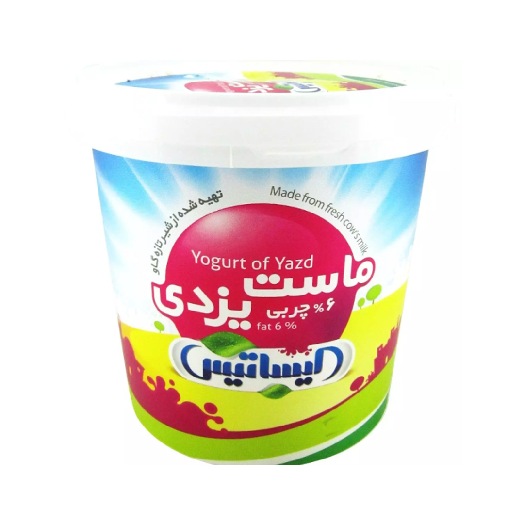 ماست یزدی 1400 گرمی ایساتیس