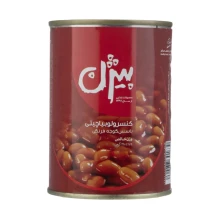 کنسرو لوبیا چیتی با سس بیژن390 گرمی
