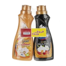 پک مایع لباسشویی اکتیو زرد+تیره1500 گرم