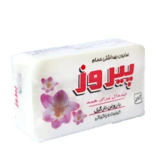 صابون حمام پیروز جعبه 125 گرمی 5 عددی