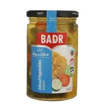 ترشی مخلوط بدر 630 گرم