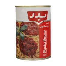 کنسرو مایه ماکارونی بدر 420 گرم