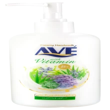 مایع دستشویی کرمی شیر وآلوئه ورا450گ اوه