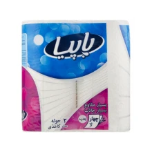 دستمال حوله کاغذی 4لایه 2رول پاپیا