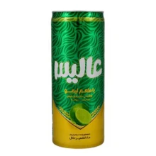 ماءالشعیر لیمو قوطی 250سی سی عالیس