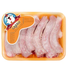 گردن مرغ بی پوست بشقابی 900 گرمی سمین