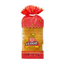 نان تست سفید کوچک 410گرمی سحر