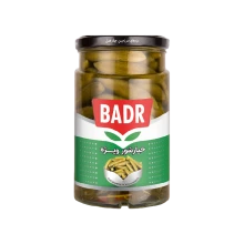 خیارشور ویژه بدر شیشه 630گرمی بدر