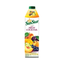 آبمیوه نکتار هفت میوه یک لیتری سان استار