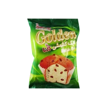 کیک طلایی کشمشی 70گرمی درنا