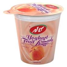 ماست میوه ای هلو 125گرمی کاله