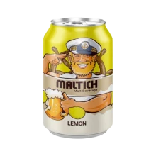  ماءالشعیر قوطی لیمو 330 سی سی مالت ایچ