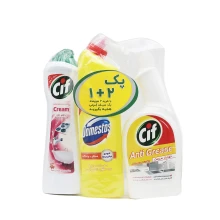 اسپری + مایع سفیدکننده دامستوس+سیف کرمی