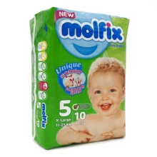 پوشک سه بعدی خیلی بزرگ 10عددی مولفیکس