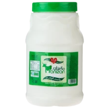 ماست دبه 2 کیلوگرم کم چرب 1.5٪ مانیزان