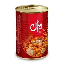 کنسرو لوبیا چیتی با قارچ 380گرمی بیژن